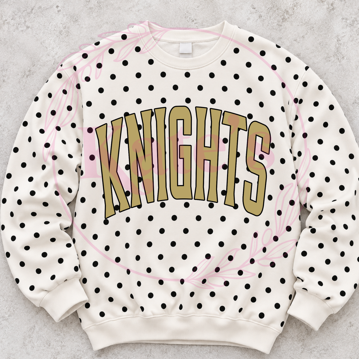 Custom Polka Dot Sweatshirts *PRE-ORDER*