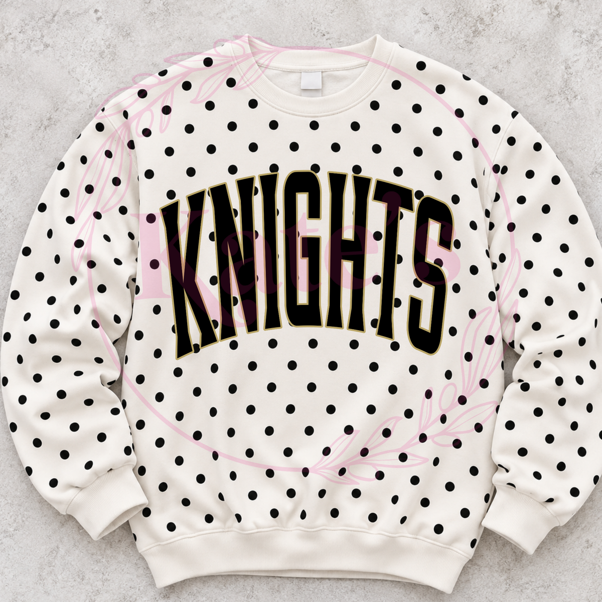 Custom Polka Dot Sweatshirts *PRE-ORDER*