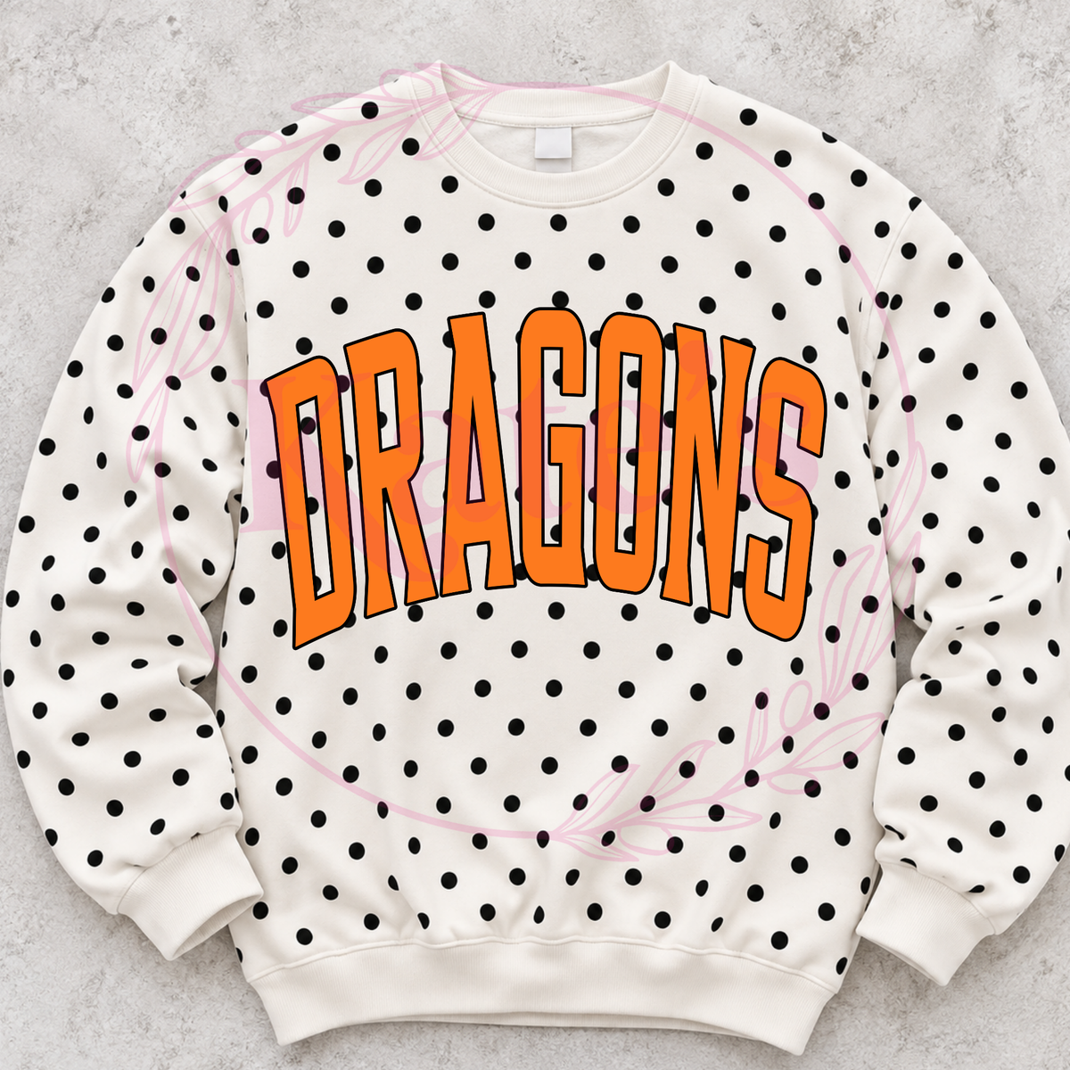Custom Polka Dot Sweatshirts *PRE-ORDER*