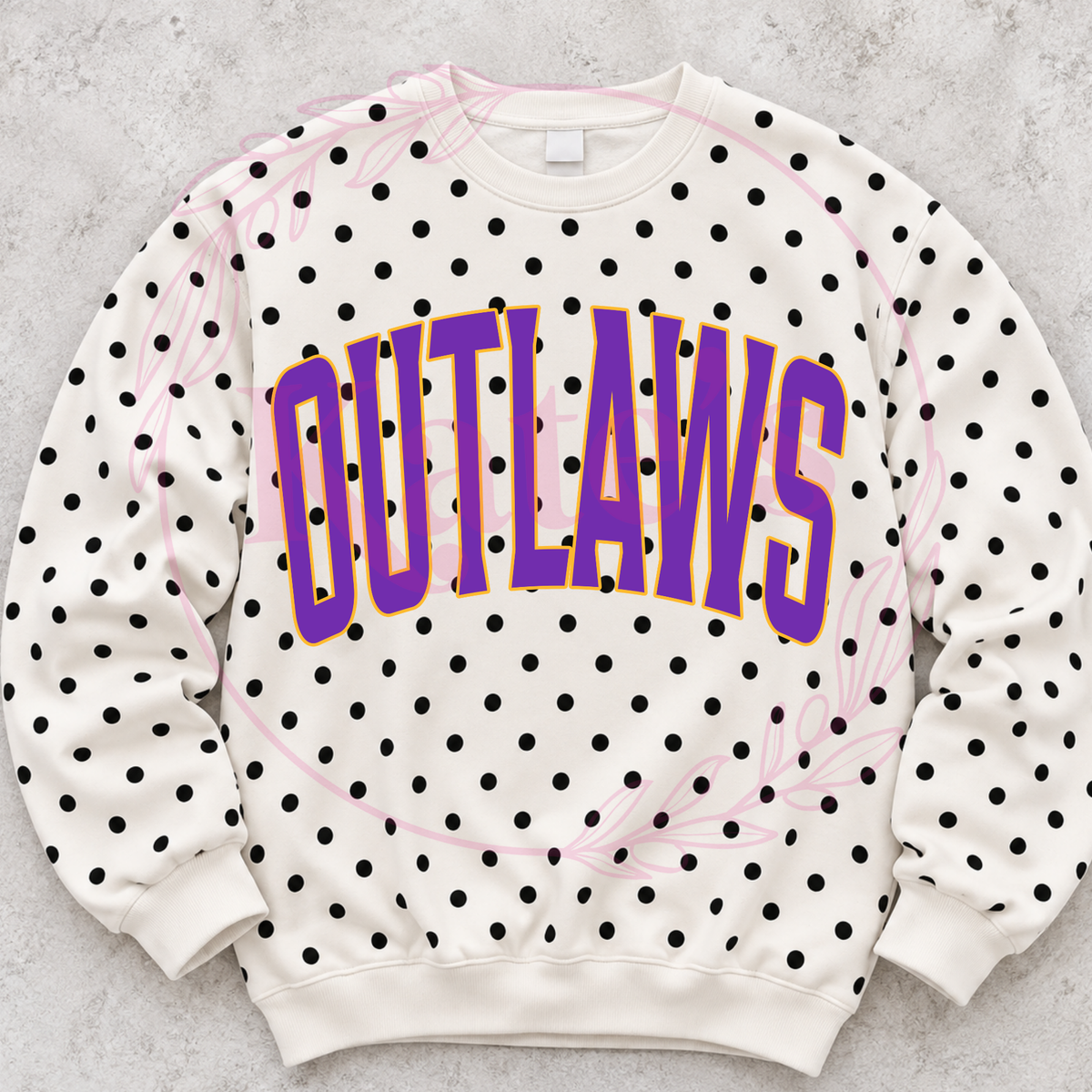 Custom Polka Dot Sweatshirts *PRE-ORDER*