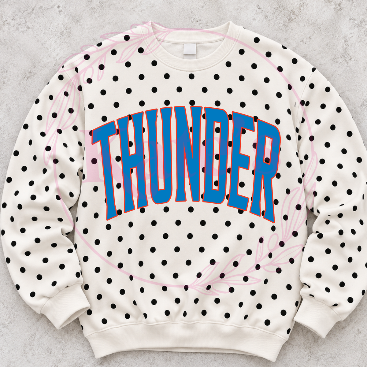 Custom Polka Dot Sweatshirts *PRE-ORDER*