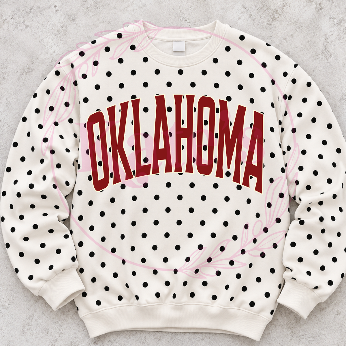 Custom Polka Dot Sweatshirts *PRE-ORDER*
