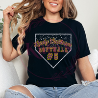Lady Outlaws Glitter Diamond Shirt