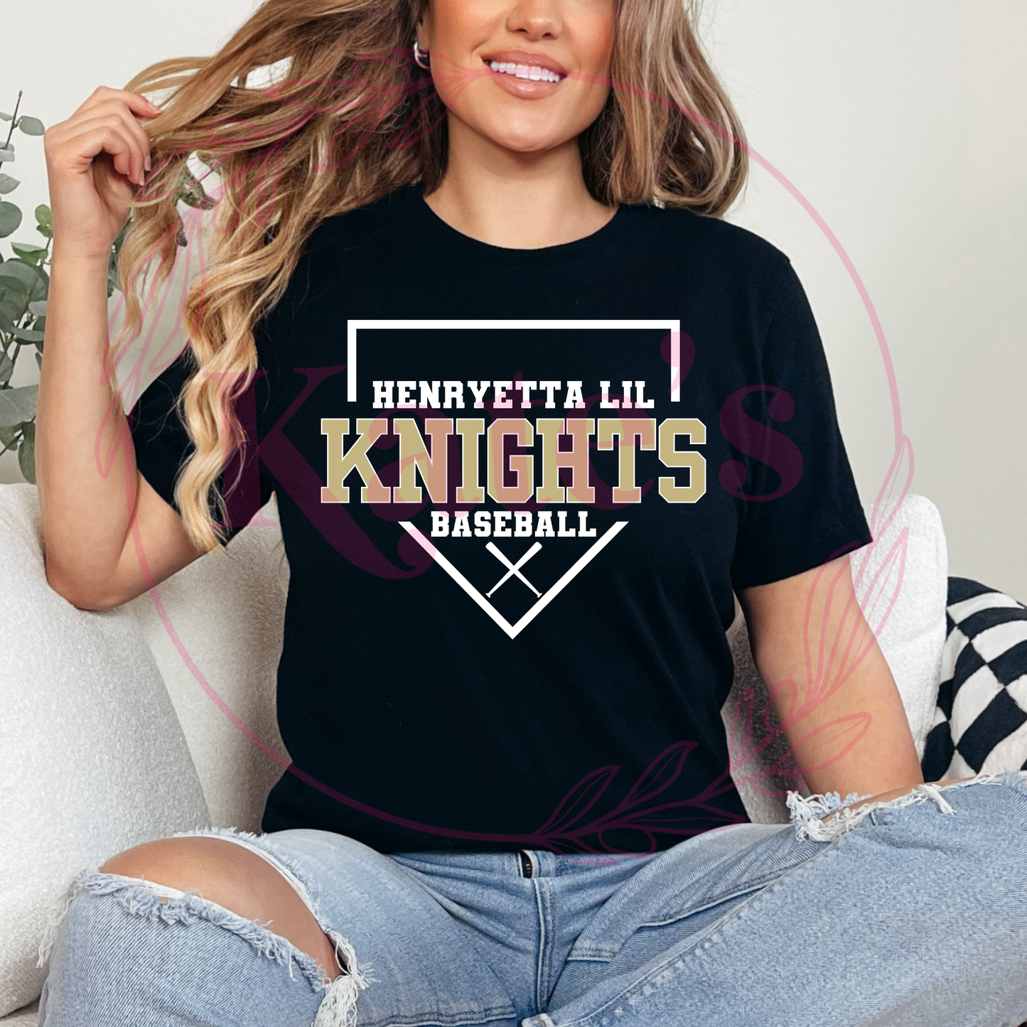 Henryetta Lil Knights Baseball Shirts