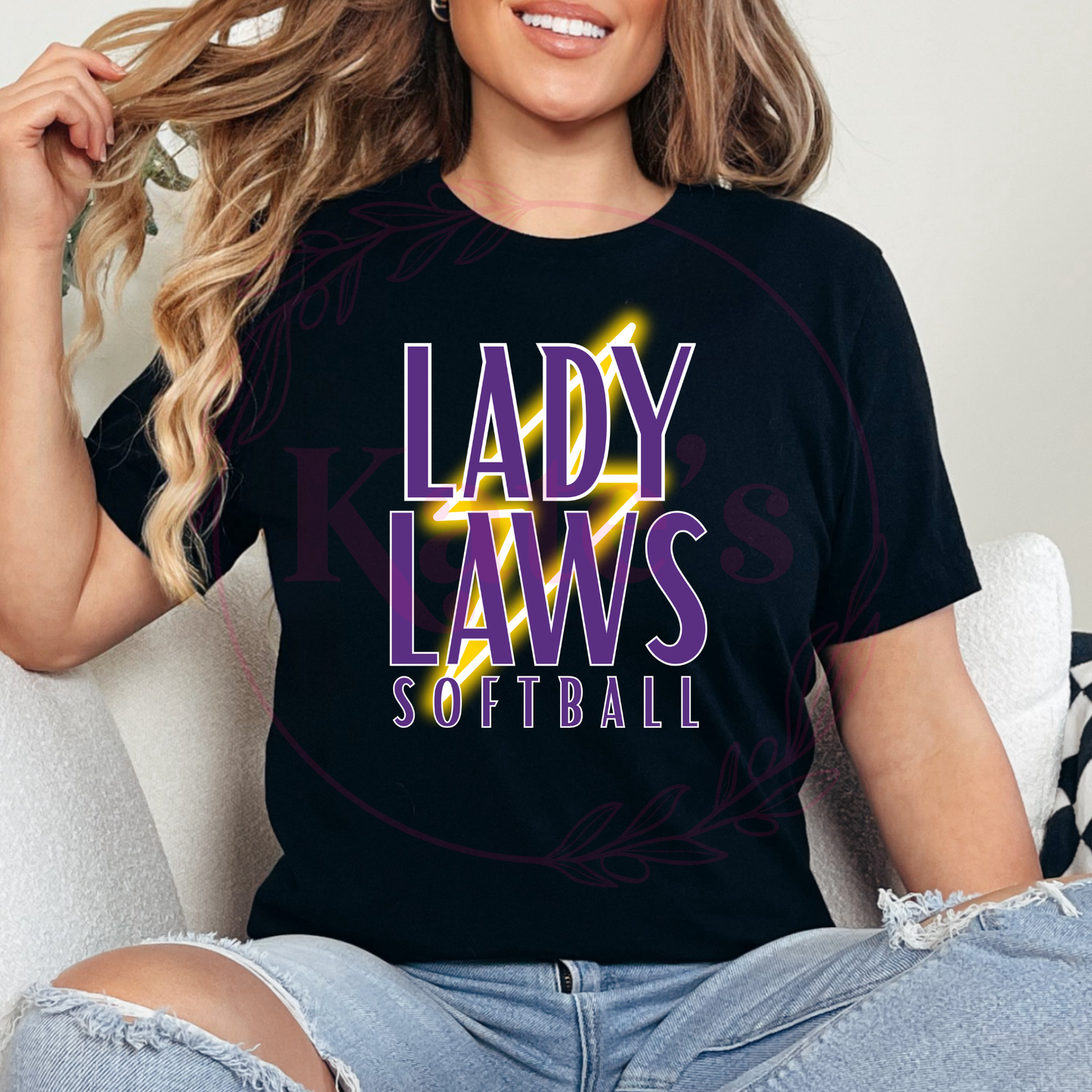 Lady Laws Lighting Bolt Shirt