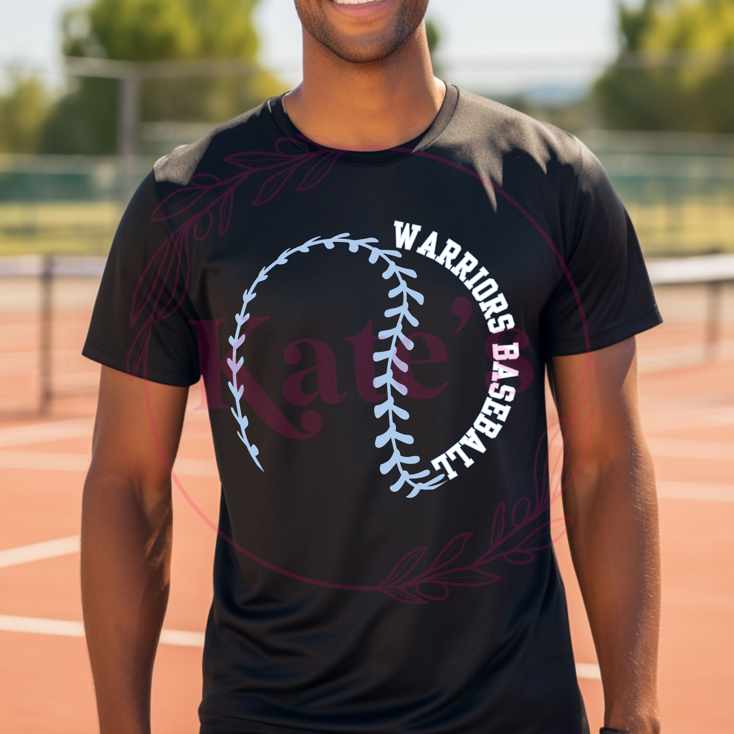 Warriors Baseball Laces Dri Fit T-Shirt