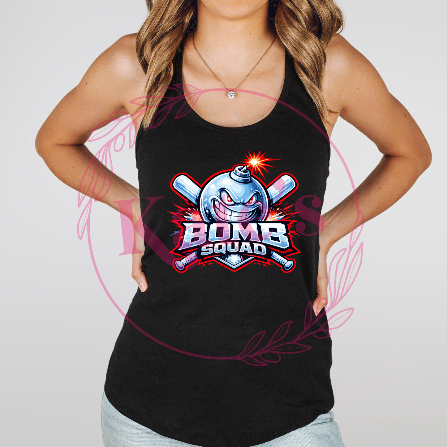 Bomb Squad Logo Tank Top