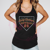 Lady Outlaws Glitter Diamond Tank Top