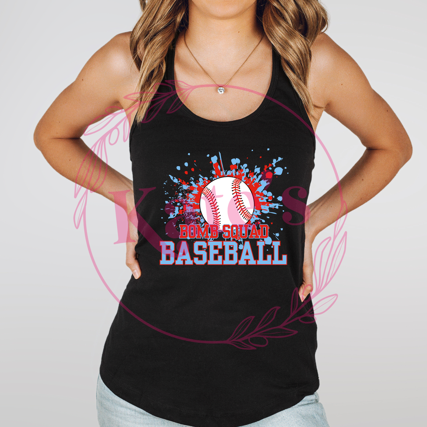 Bomb Squad Splatter Tank Top