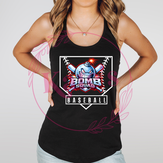 Bomb Squad Homeplate Tank Top