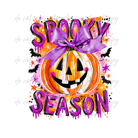 Spooky Season - 9 Color Direct-To-Film Transfer