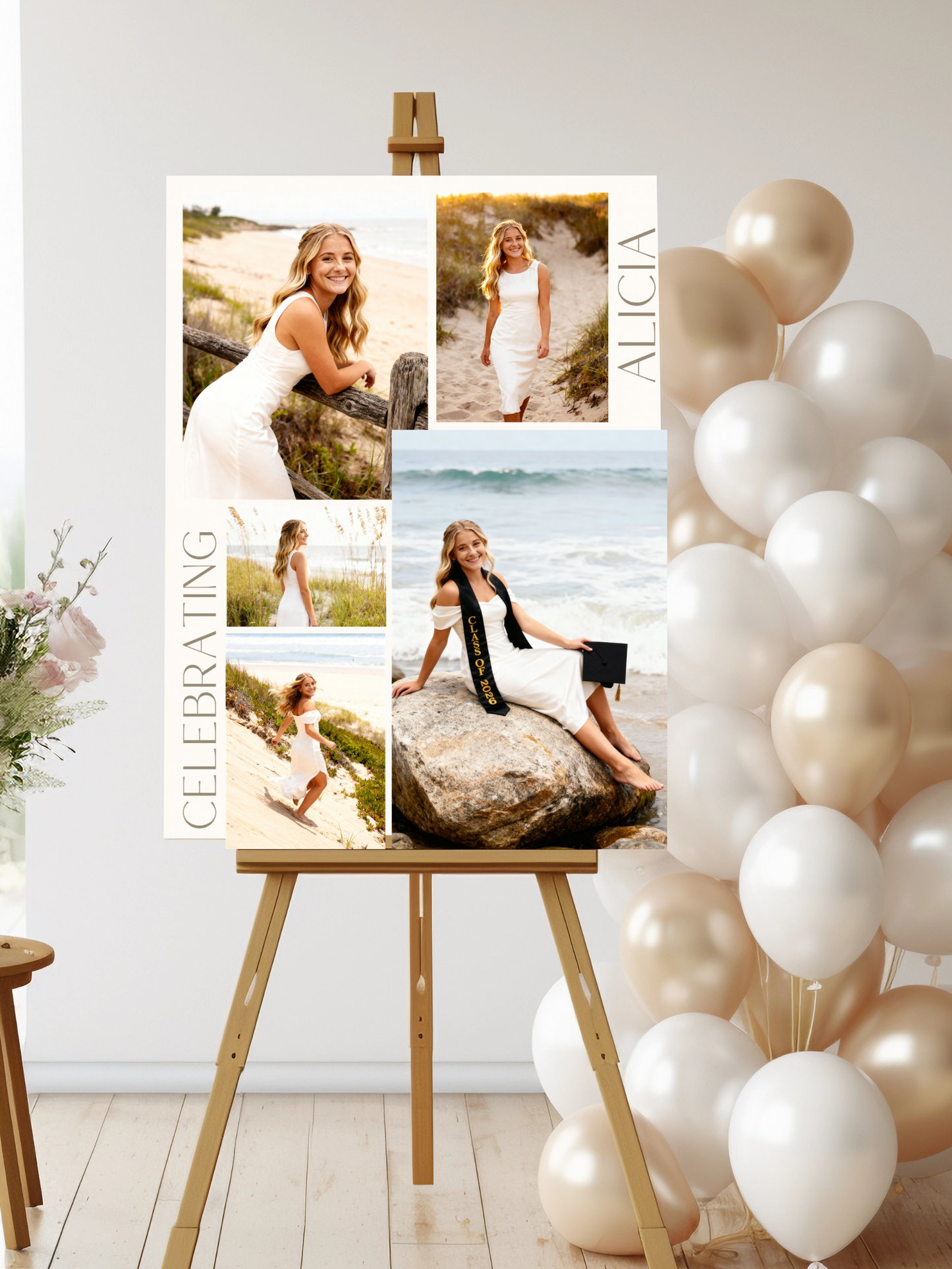 Celebrating Custom Name 18"x24" Sign