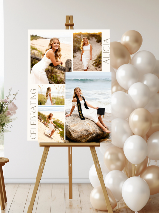 Celebrating Custom Name 18"x24" Sign