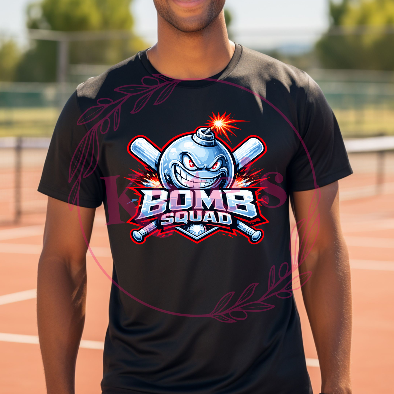 Bomb Squad Logo Dri Fit T-Shirt