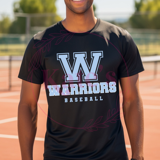 Varsity Warriors Baseball Dri Fit T-Shirt