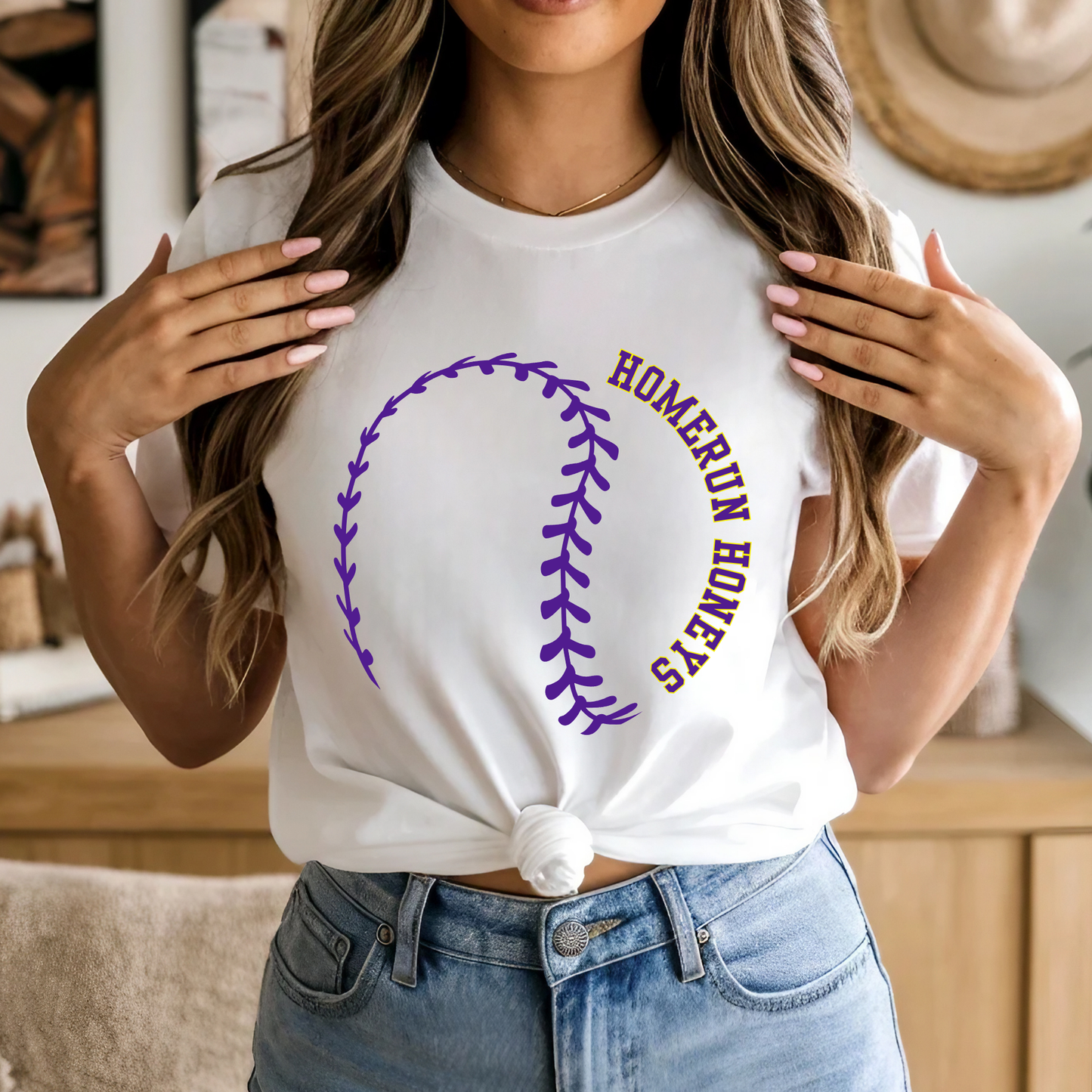 Homerun Honeys Laces Shirts