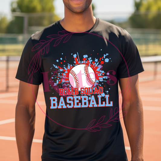 Bomb Squad Splatter Dri Fit T-Shirt