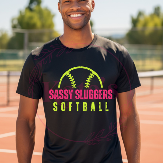 Sassy Sluggers Softball Dri Fit T-Shirt
