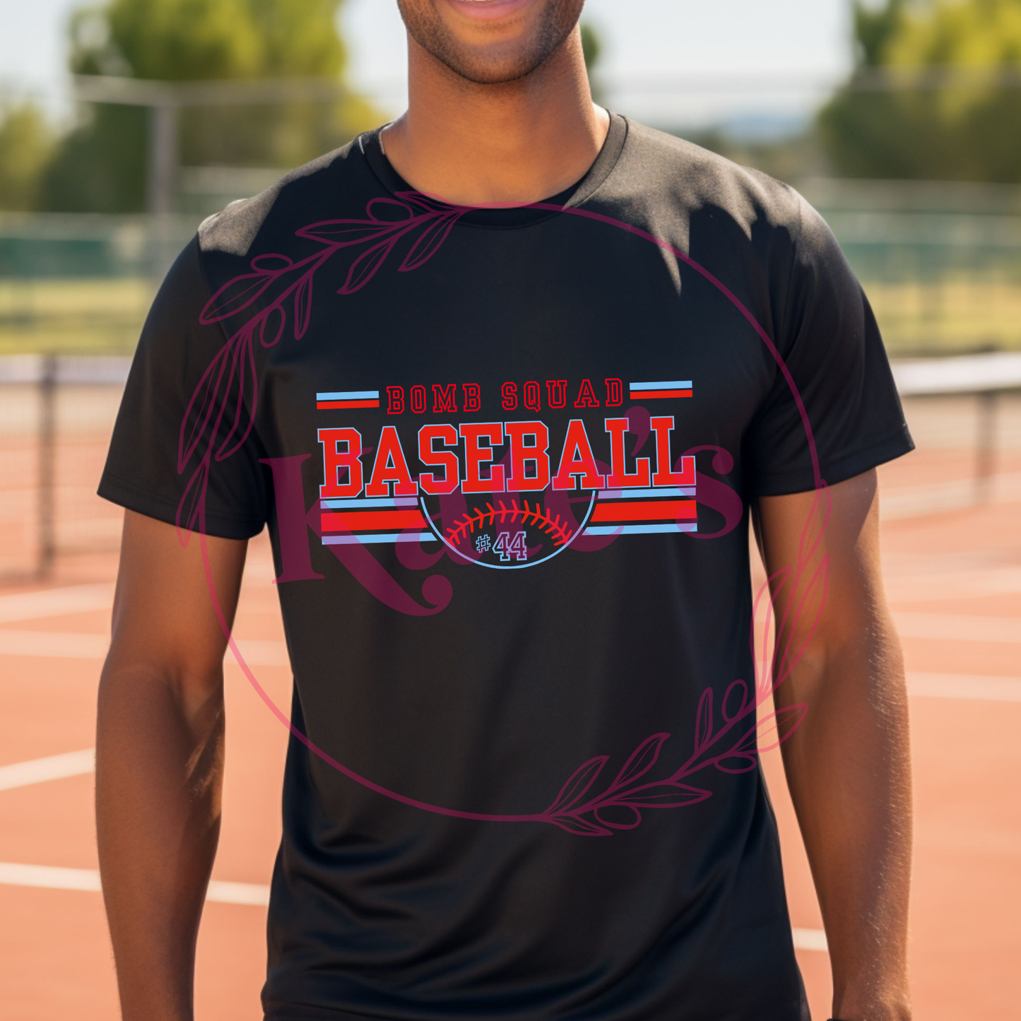 Bomb Squad Custom Number Dri Fit T-Shirt