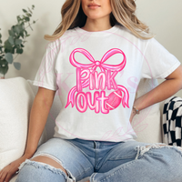 Pink Out Bow Shirt