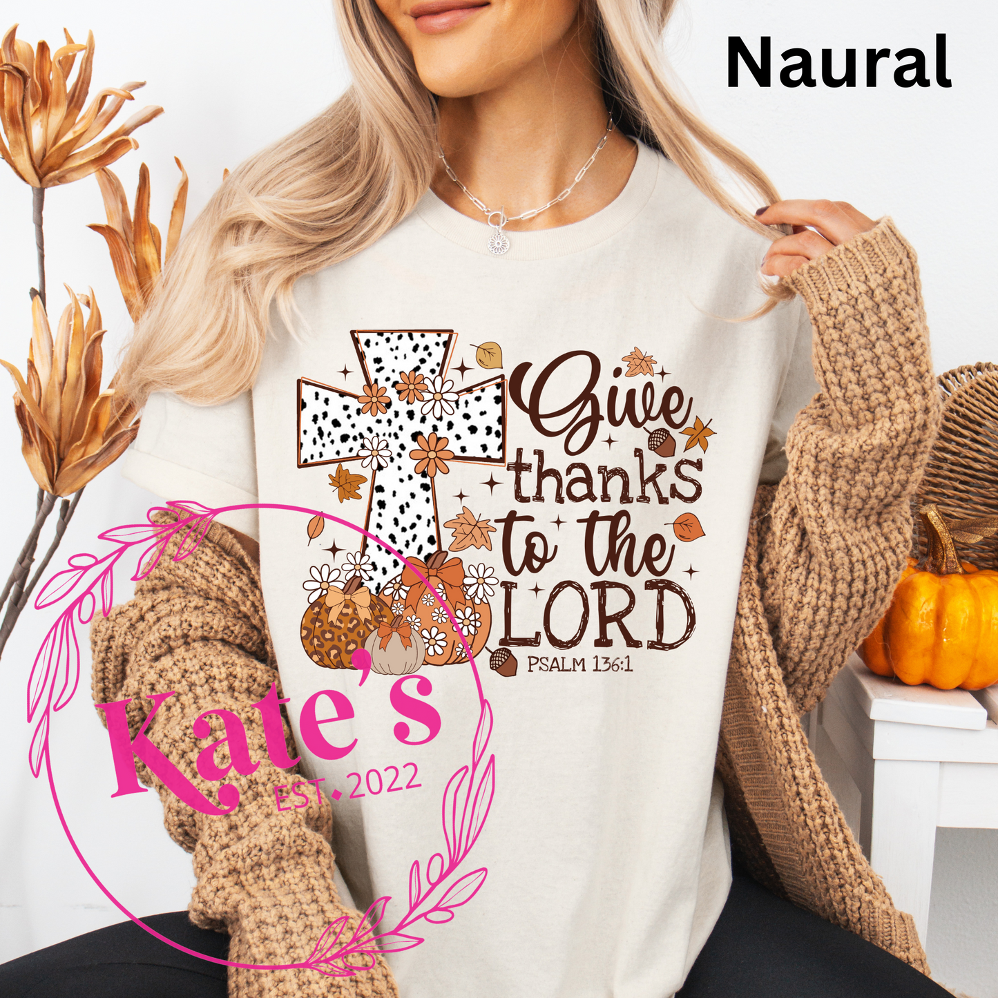 Give Thanks To The Lord Shirt