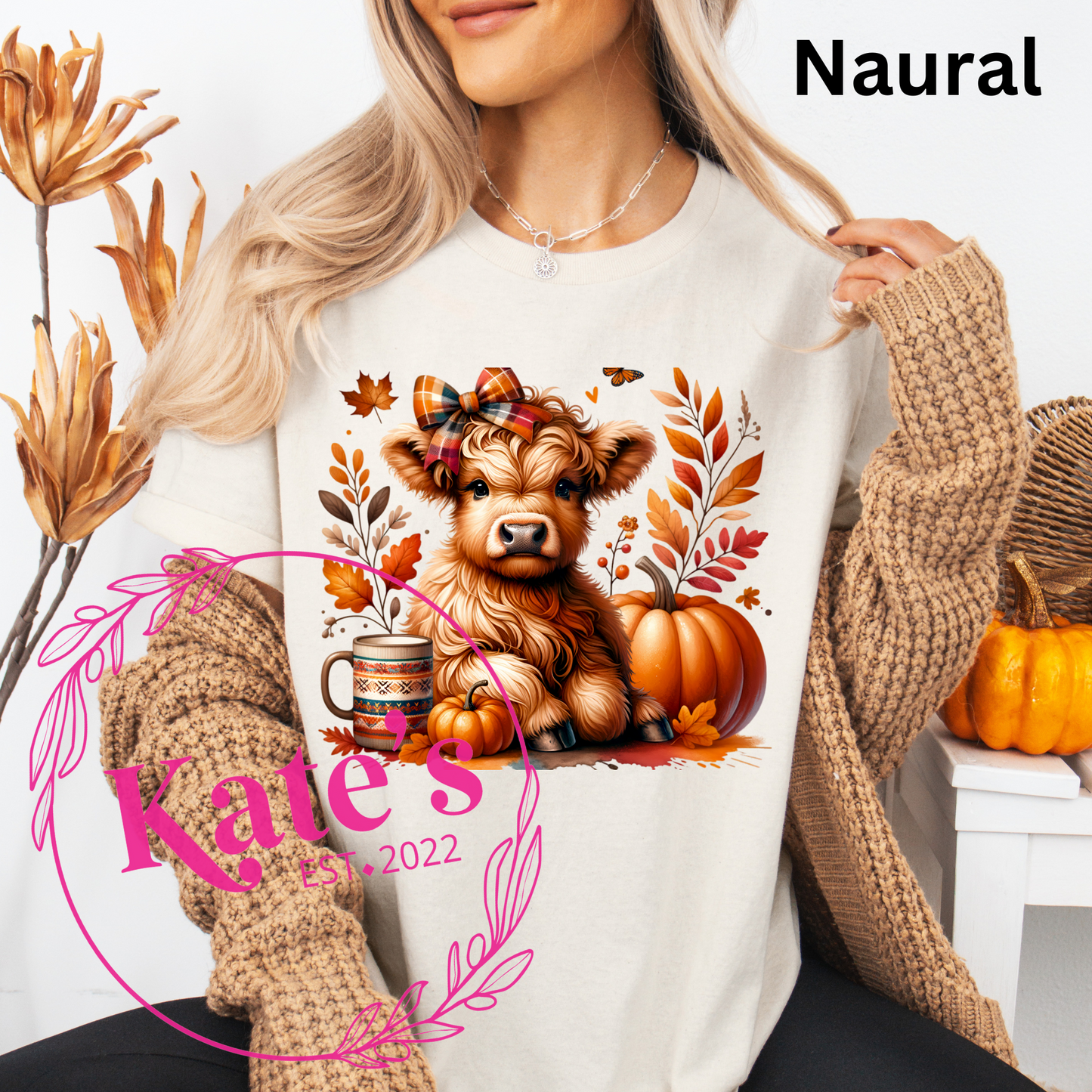 Fall Highland Cow Shirt