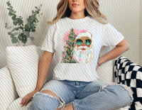 Santa and Tree Direct-To-Film Transfer