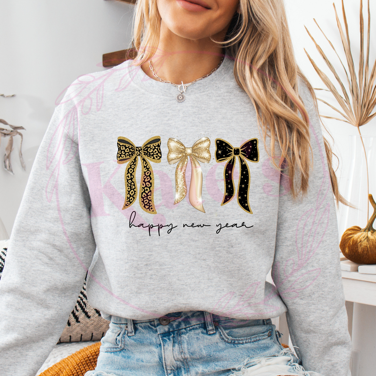 Happy New Years Bow Shirt