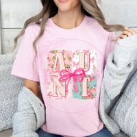 Aunt Spring Floral Shirt