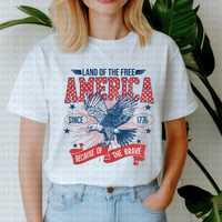 Land of the Free BELLA CANVAS WHOLESALE T-SHIRT PACKS