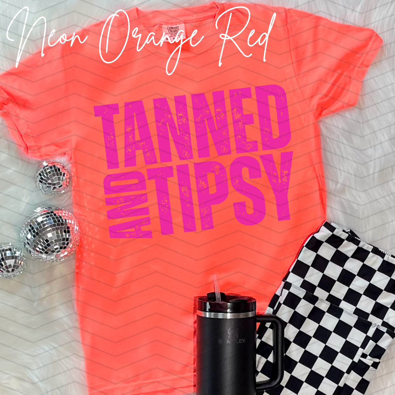 Tanned And Tipsy Comfort Colors Tee
