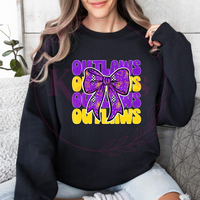 Outlaws Stacked w/ Bow Spirit Shirt