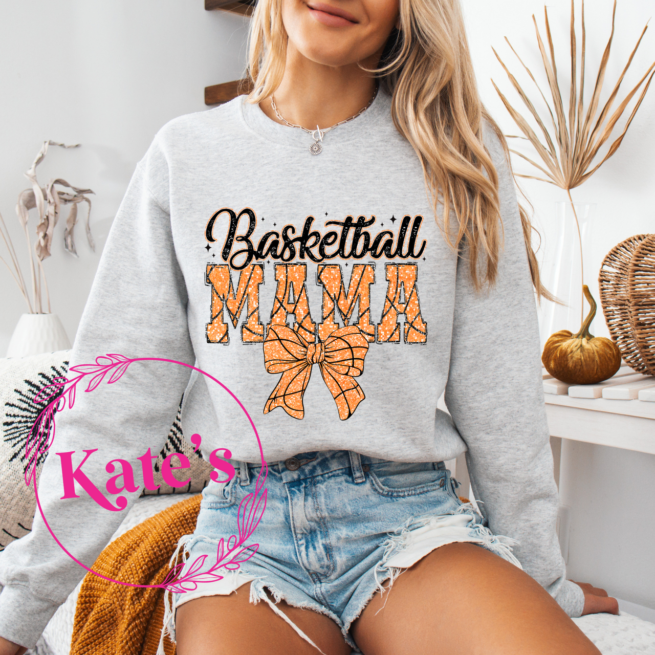 Basketball Mama Bow Shirt