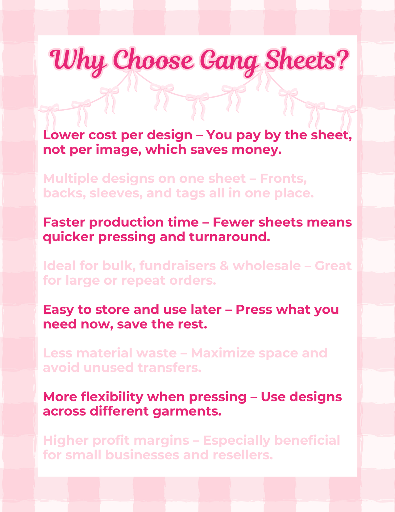 Build Your Own Direct-To-Film Gang Sheet
