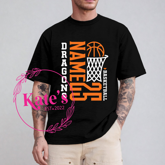 Custom Dragons Basketball Shirt