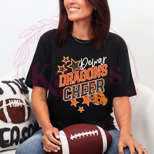 Dewar Dragons Cheer Glitter *Little League FUNDRAISER*
