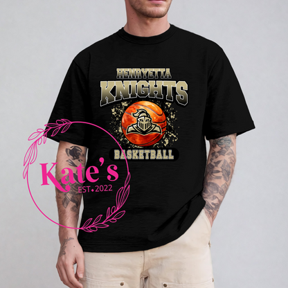 Henryetta Knights Basketball Shirt