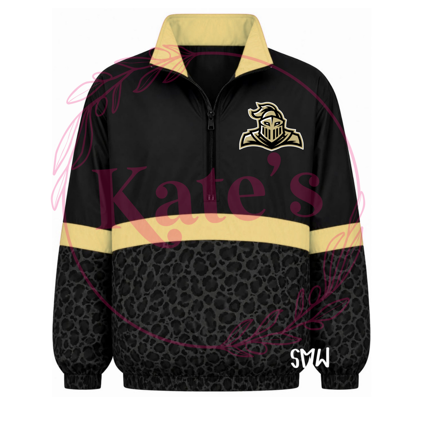 Dark Leopard Mascot Scuba Pullover