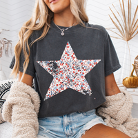 Distressed Star Direct-To-Film Transfer
