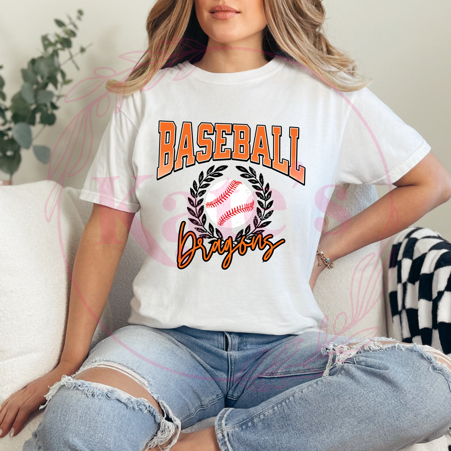 Custom Mascot Baseball Shirts