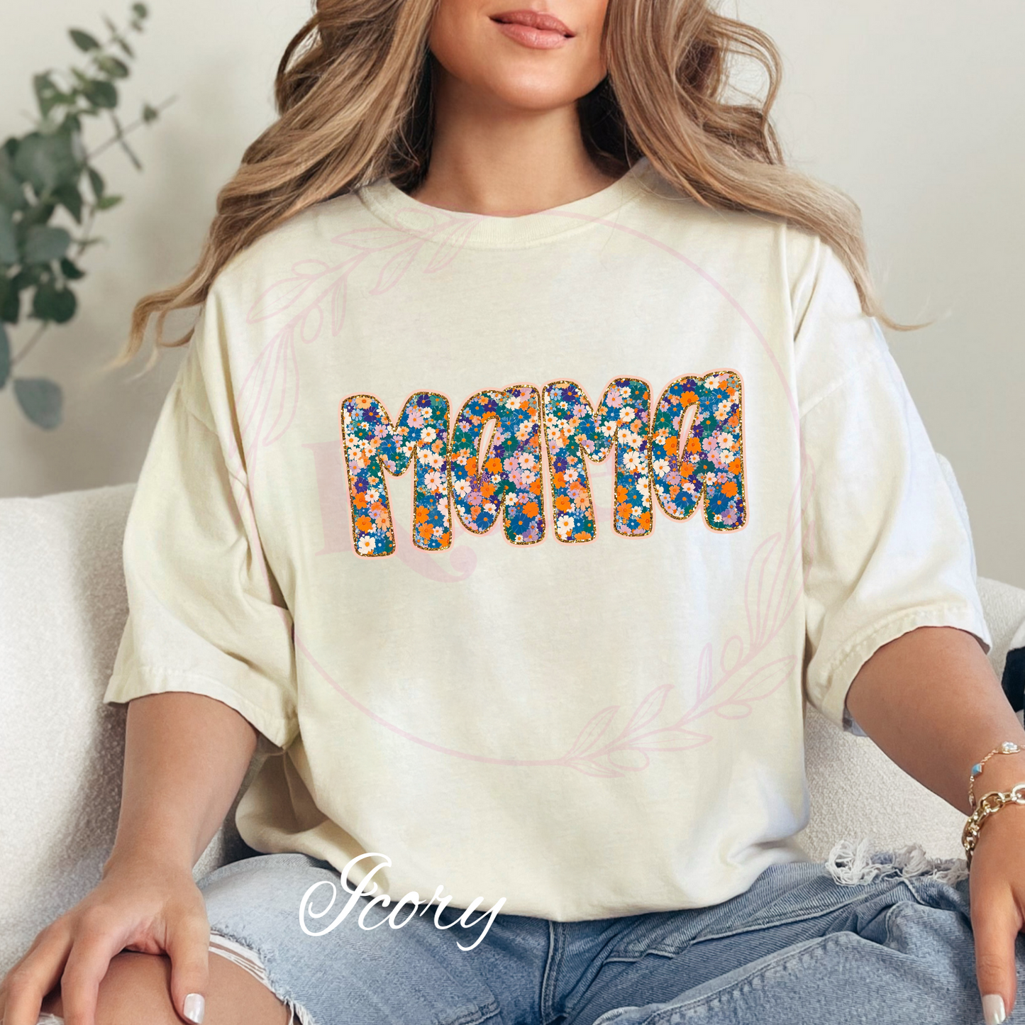 Floral Mama 2 Comfort Colors T-Shirt