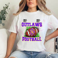Outlaws Football T-Shirt