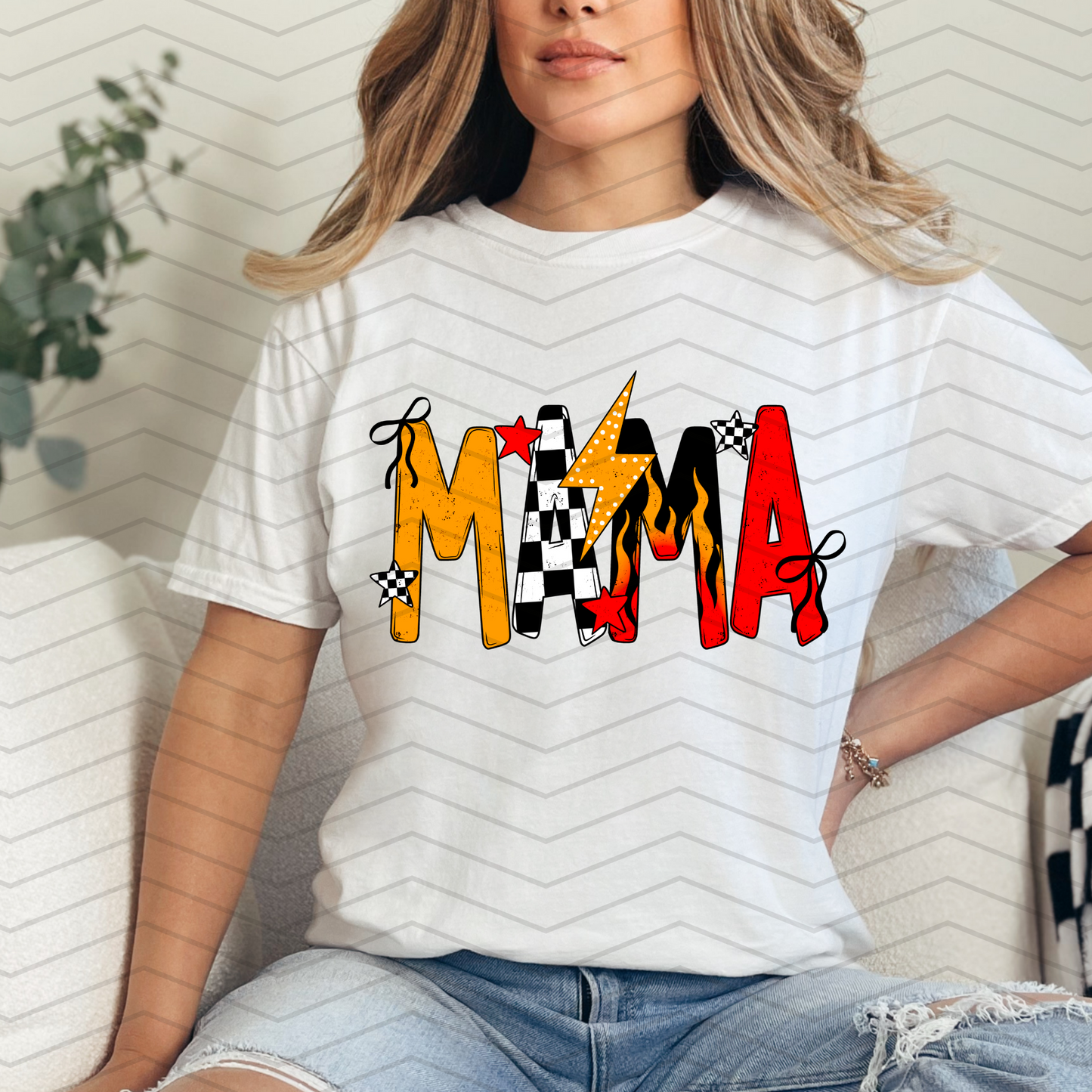 Edgy Mama Direct-To-Film Transfer