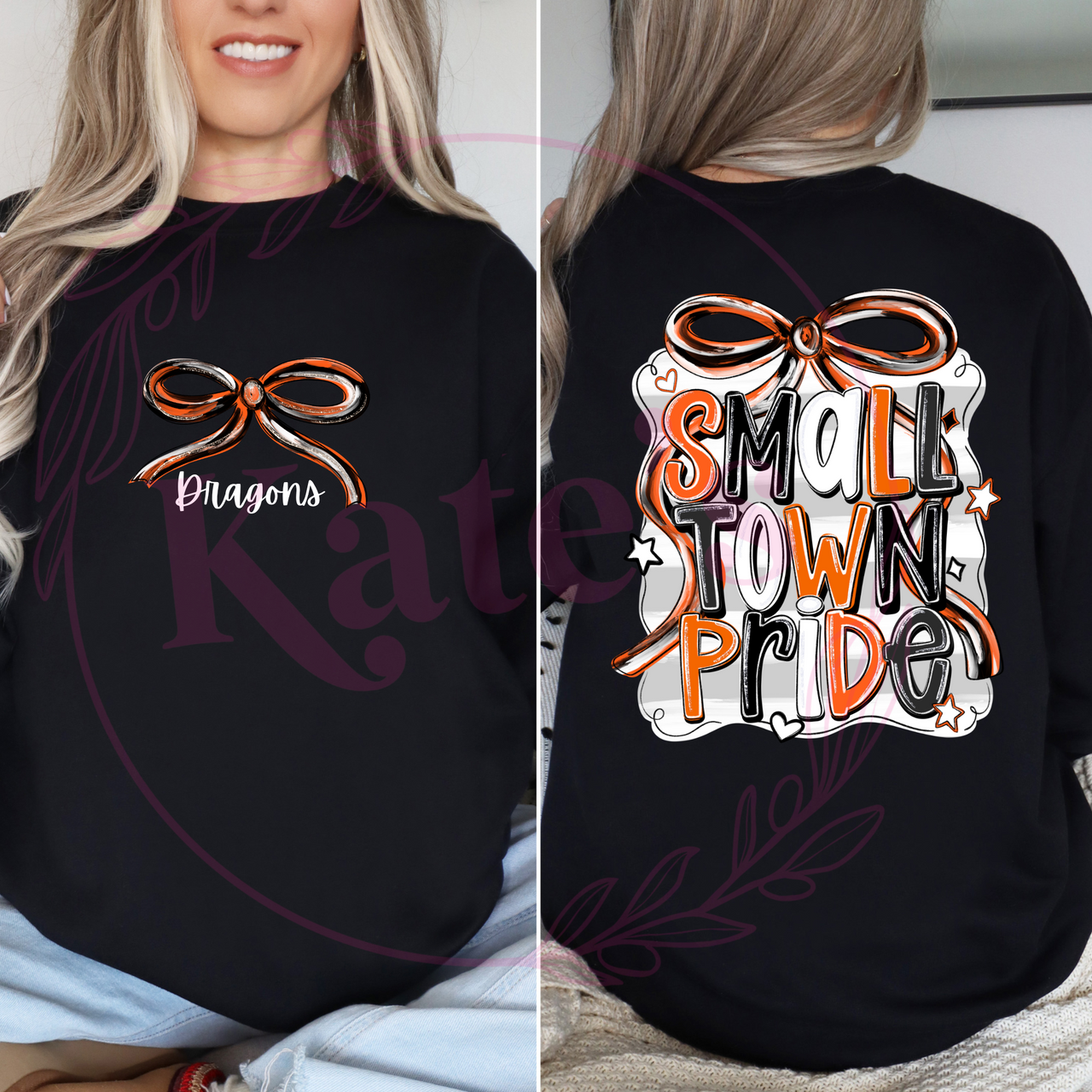 Small Town Pride Dragons School Spirit Shirt