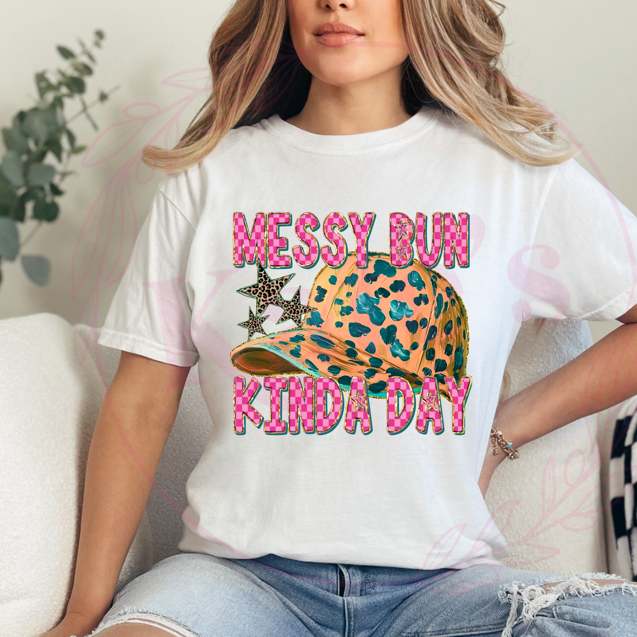 Messy Bun T-Shirt