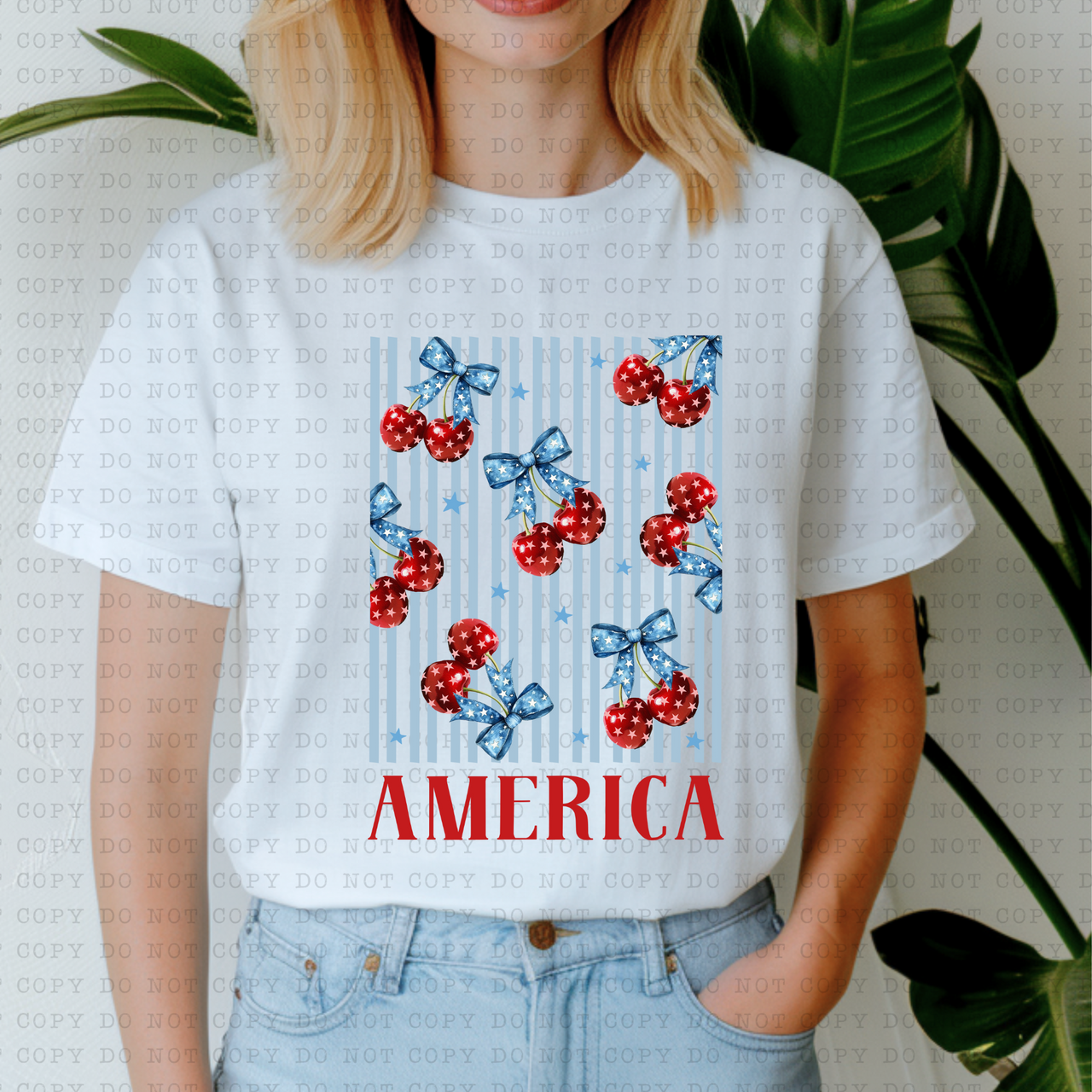 4th of July Cherries T-Shirt