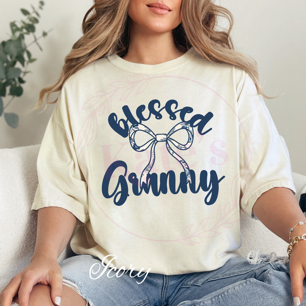 Blessed Granny Comfort Colors T-Shirt