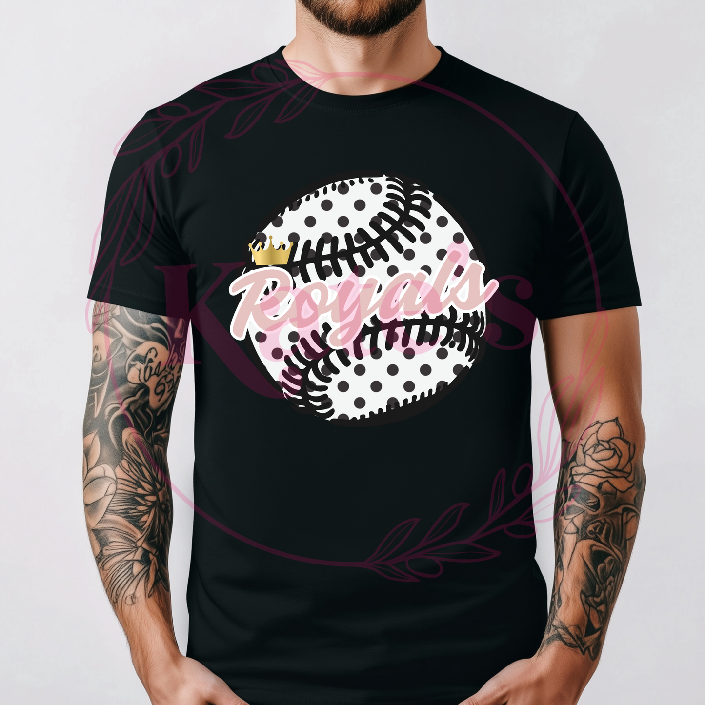 Royals Wee Ball Polka Dots Shirt