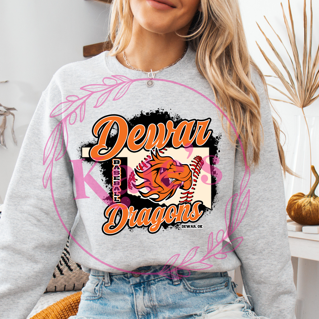 Dewar Dragons Baseball Shirt