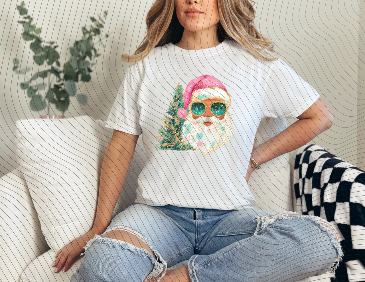 Santa Hat Direct-To-Film Transfer